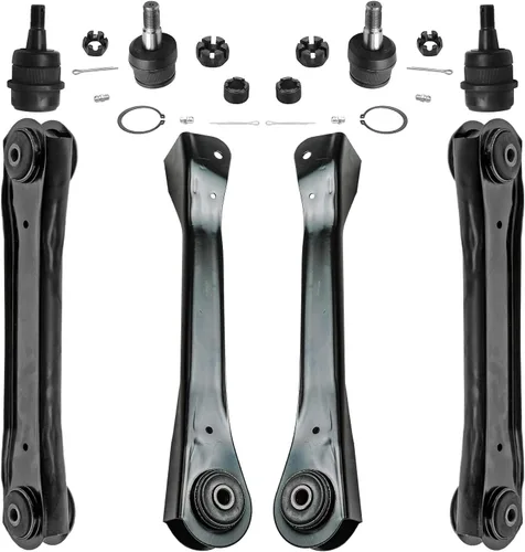 Vista 210 de Detroit Axle - Kit de suspensión frontal de 8 piezas para Chevy Silverado