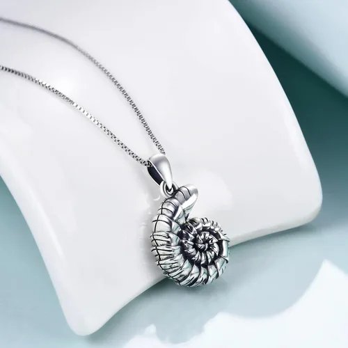 Vista 2 de YFN Collar de urna para cenizas de plata de ley con colgante de recuerdo de cremación, regalo de joyería para mujeres, hombres, niñas y niños