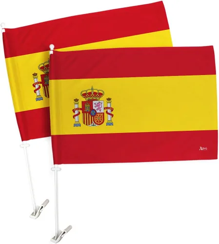 Vista 128 de Paquete de bandera de coche de la Copa del Mundo 2022 de Gales, bandera americana para carros, decoración de automóviles, pancarta pequeña
