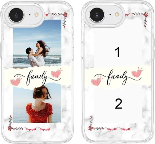 Vista 133 de Funda de teléfono personalizada para Apple iPhone 8 Plus iPhone 7 Plus, personalizada con foto, imagen, texto, imagen, diseño de imagen