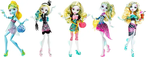 Vista 15 de Monster High Frights, cámara, acción! Alfombra negra Lagoona Blue Doll