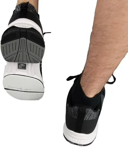 Vista 7 de KR Strikeforce Zapatos de bolos para mano derecha de capitán negrogrisblanco