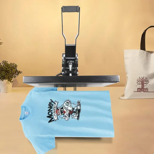 Vista 4 de Prensa de calor, máquina de prensa de calor de 16 x 20 pulgadas, máquina de transferencia de prensa de calor por sublimación de camisetas, máquina