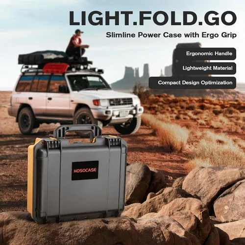 Vista 6 de Estuche para NOCO Boost X GBX45 – Estuches de transporte rígidos impermeables para caja de arranque de salto ultraseguro de 1250A, batería externa