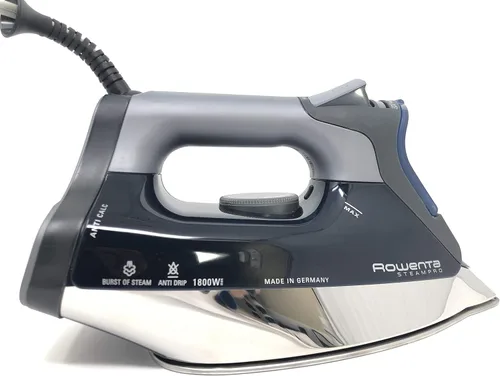 Vista 2 de Rowenta Steam Pro - Plancha profesional de 1800 vatios con encendido/apagado automático, 400 agujeros