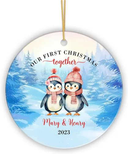 Vista 13 de Adorno personalizado de primera Navidad para nieta 2023, adorno de unicornio, personalizado para bebé, regalos de nieta, recuerdo de bebé