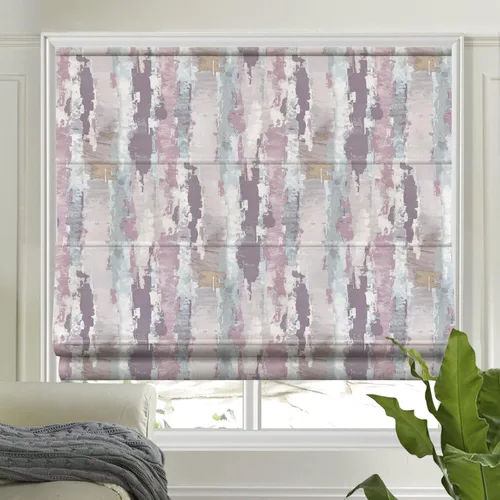 Vista 16 de LETAU Persianas romanas opacas sin cordón, sin cordón, hechas a pedido, con forro de flores, persianas para ventanas, puertas, puertas francesas