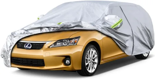 Vista 15 de Kaugung Funda para Coche de Ajuste Personalizado BMW Serie 3 E30 (1982-1994), 7 Capas Resistente al Viento Todo Clima Impermeable Cubierta Exterior
