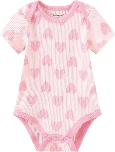 Vista 8 de Kiddiezoom Mameluco unisex de algodón de una pieza para bebé recién nacido, 5