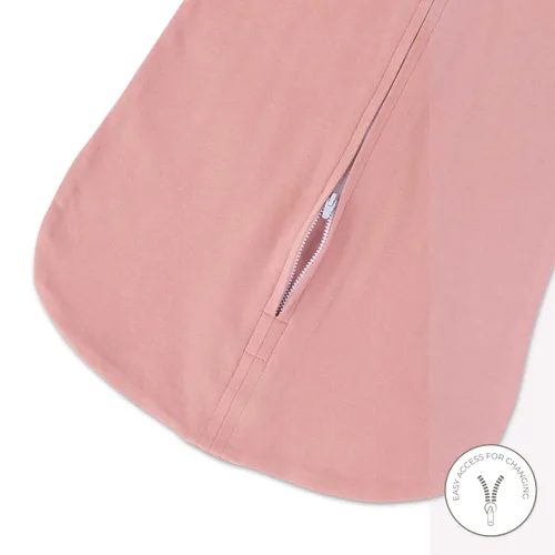 Vista 5 de Ely's & Co. Juego de 2 bolsas de dormir para bebé, 100% algodón de punto entrelazado para niñas de 3 a 6 meses
