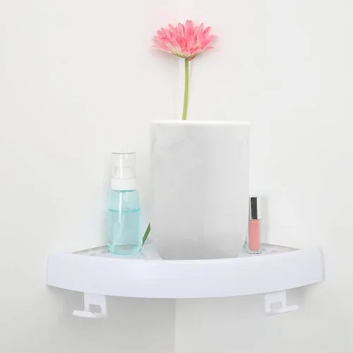 Vista 5 de Soporte organizador de cepillos de dientes de poliresina, soporte multifuncional para pasta de dientes, brochas de maquillaje, soporte