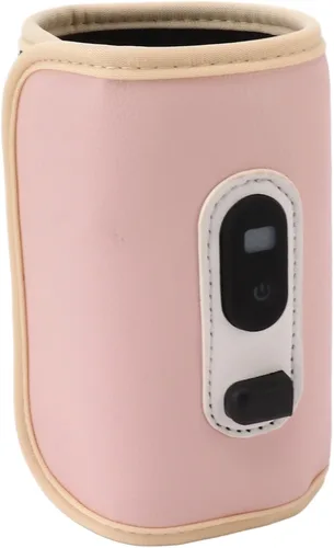 Vista 8 de HEEPDD Calentador de biberones portátil con 5 ajustes de temperatura, alimentado por USB, 3 minutos, calor rápido, tamaño compacto, para leche