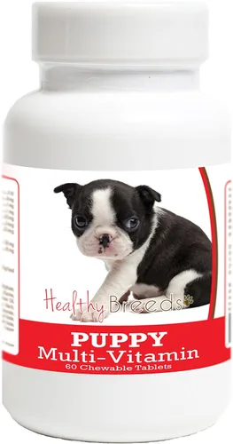 Vista 28 de Healthy Breeds Affenpinscher - Tableta multivitamínica para cachorros y perros, 60
