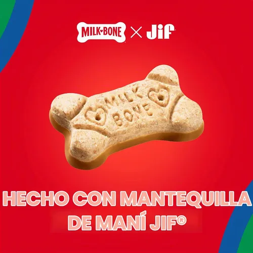 Vista 4 de Milk-Bone Golosinas bañadas en mantequilla de maní para perros