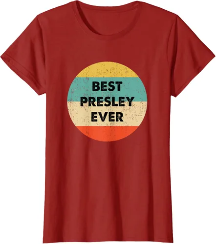 Vista 72 de Camiseta Presley Name, Negro, S