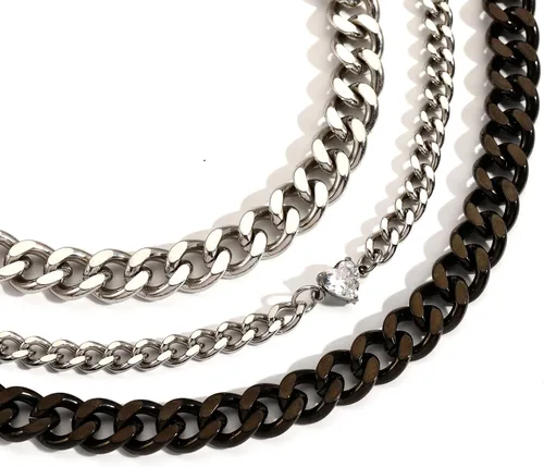 Vista 5 de Pulseras de cadena cubana a juego para parejas, regalos para novio, marido, alma gemela, novia, San Valentín, aniversario, cumpleaños, regalo