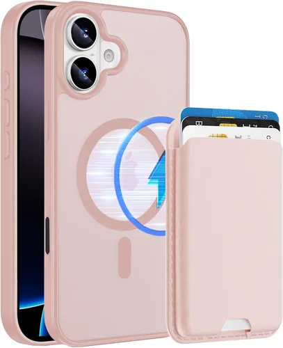 Vista 38 de Funda magnética para iPhone 12 Pro Max, cartera magnética desmontable con soporte para tarjetas, [compatible con MagSafe] grado militar, a prueba