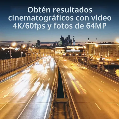 Vista 4 de DJI Pocket 2 Creator Combo - Estabilizador de cardán de mano de 3 ejes con cámara 4K, video Ultra HD, foto de alta resolución de 64 MP píxeles, CMOS