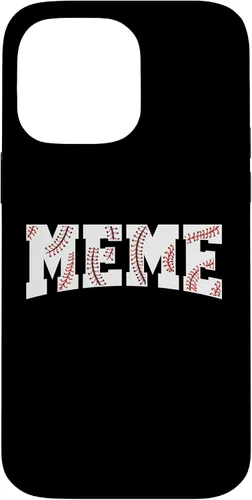 Vista 21 de Baseball Meme Grandma Gift for Grandon's Game Day Case for iPhone 17
