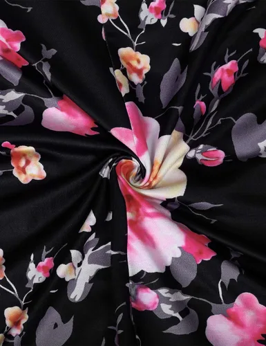 Vista 4 de Vestido de verano floral para lactancia materna para mujer