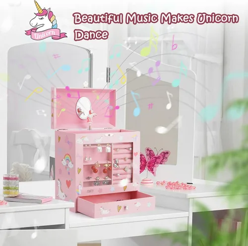 Vista 8 de efubaby Joyero mejorado para niñas