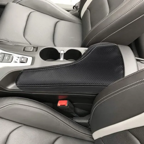 Vista 8 de XITER Funda de cuero para consola de automóvil, impermeable, protector para reposabrazos de consola central para Chevrolet Camaro 2010 2011 2012