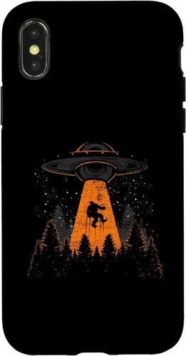 Vista 5 de Science Fiction Kryptide Sasquatch Alien UFO Myth Bigfoot Case for iPhone 17