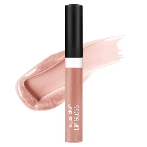 Vista 19 de Wet n Wild MegaSlicks Brillo labial, ultrabrillante, enriquecido con vitamina E, ultrabrillo de alta luminosidad hidratante, sin pruebas en animales