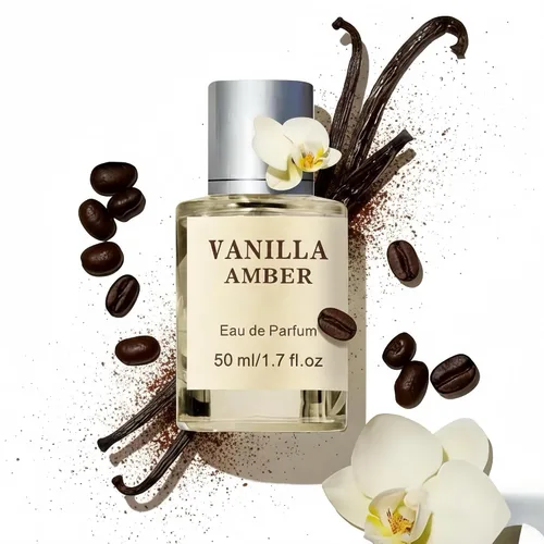 Vista 8 de Ambery Saffron Eau de Parfum para perfume vegano unisex, de larga duración