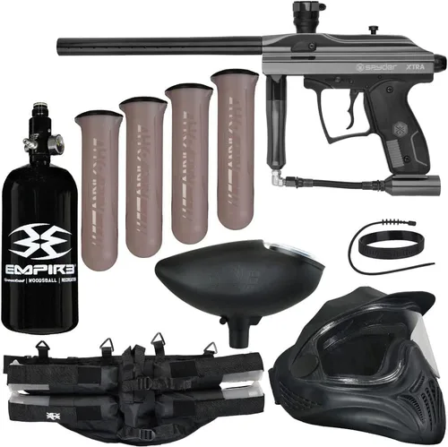 Vista 2 de Action Village Kingman Spyder Xtra - Kit de pistola de paintball legendaria
