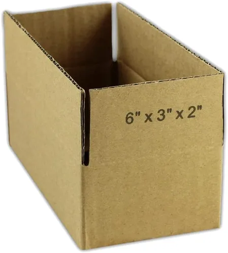 Vista 2 de 10 cajas de embalaje de cartón corrugado EcoSwift de 6 x 3 x 2 pulgadas, cajas de envío de mudanza, cajas de 6 x 3 x 2 pulgadas