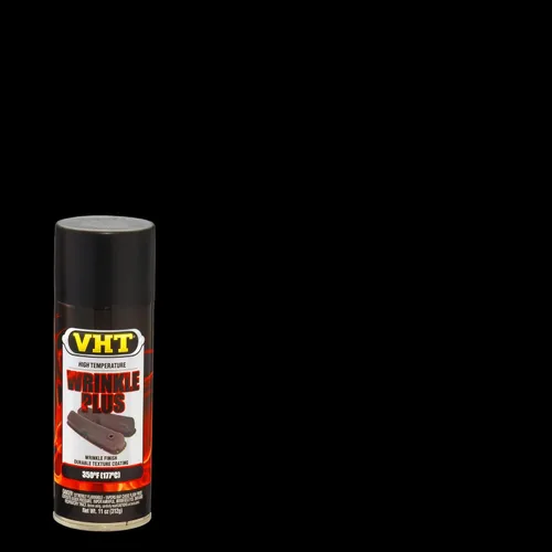 Vista 2 de Lata de pintura a prueba de llamas VHT, 11 oz, Negro