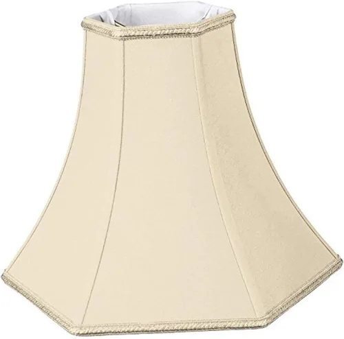 Vista 7 de Royal Designs - Pantalla hexagonal para lámpara, color dorado antiguo, 3.5 x 8 x 6.5 pulgadas