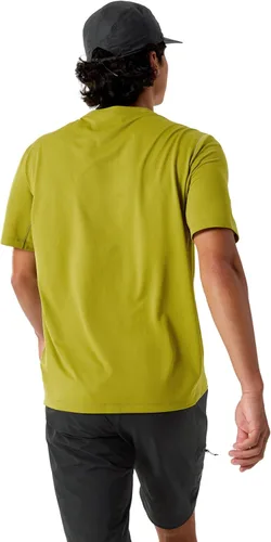 Vista 3 de Arc'teryx Cormac - Camisa de cuello redondo para hombre, transpirable, de secado rápido, para entrenamiento de gimnasio, senderismo, correr