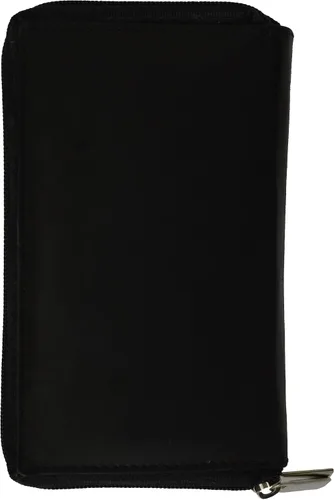 Vista 5 de Marshal Cartera estándar de cuero genuino para mujer #4575CF Negro
