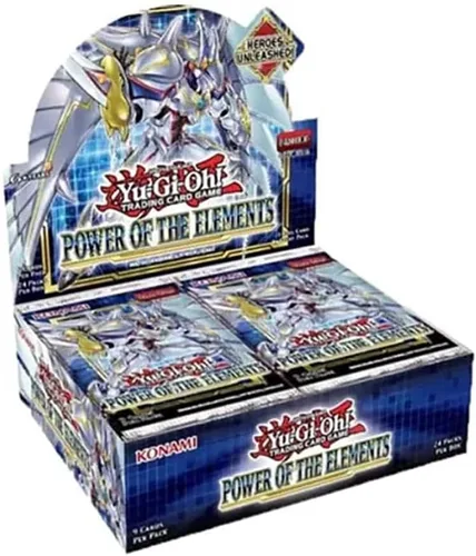 Vista 2 de YuGiOh Juego de cartas coleccionables Power of the Elements Booster Box [Ilimitado]