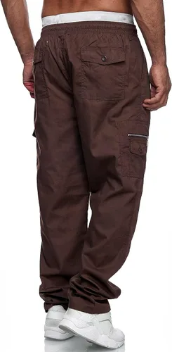 Vista 3 de EELHOE Men Cargo Pants Relaxed Fit Lightweight Ripstop Trousers Tactical Outdoor Casual Bottom Pant with Multi Pocket