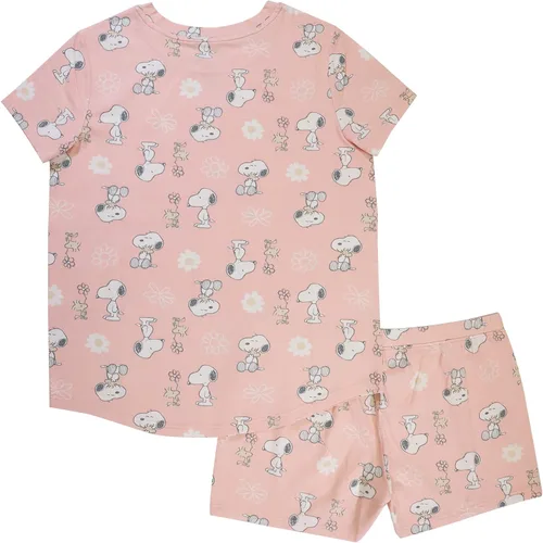 Vista 2 de Peanuts Conjunto de pijama para mujer