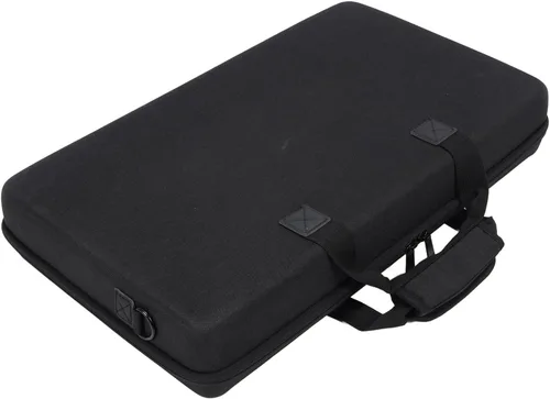 Vista 3 de Alomejor DJ Controller Hard Case, Lightweight Portable EVA Travel Storage Bag with Glossy Double Zip, Built in Buffer Sponge, for DDJ FLX4 DDJ 400