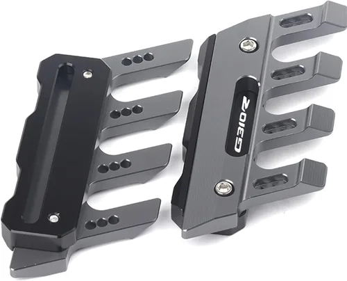 Vista 7 de Accesorios CNC para motocicleta, protector lateral de caída, bloque de protección para guardabarros delantero, antideslizante, anticaídas para BMW