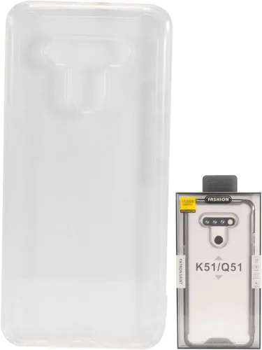 Vista 6 de Para LG K51, LG Reflect (LM-K500) - Funda híbrida de TPU - AC4 Azul