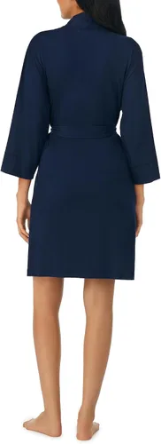 Vista 3 de Nautica Bata de punto de algodón para mujer (talla regular y grande)