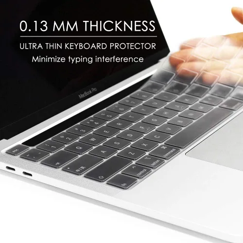 Vista 2 de ProElife Funda de teclado para MacBook Pro 2022 de 13,3 pulgadas con chip Apple M2 y MacBook Pro de 13 pulgadas 2021 2020 con Apple M1