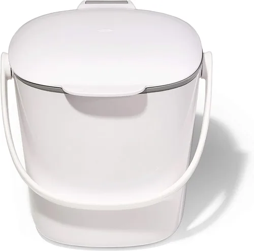 Vista 17 de OXO Good Grips - Contenedor de compost fácil de limpiar, carbón (1,75 galones)