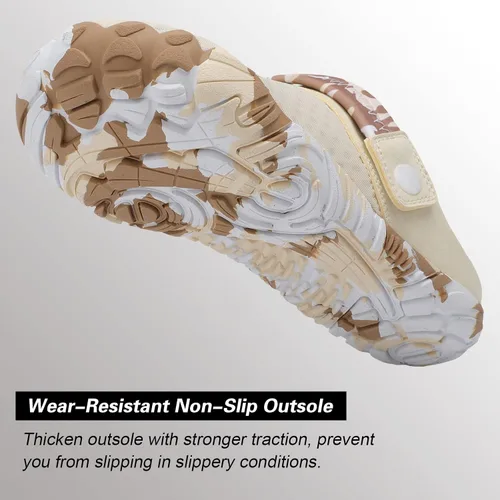 Vista 5 de Besroad Sandalias de senderismo al aire libre, zapatos de agua deportivos, zapatillas de deporte de moda, zuecos clásicos para mujeres y hombres