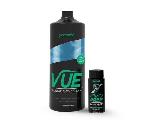 Vista 5 de PrimoChill Vue - Refrigerante de refrigeración por agua para computadora, flujo visual, sólido/no transparente, protección completa, PrimoPrep