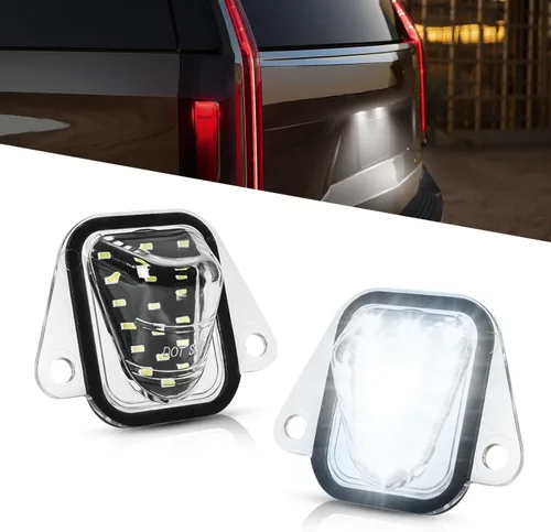 Vista 19 de LESAUCE Kit de luces LED para matrícula para Dodge Ram 1500 Pickup 1994-2001, Dodge Ram 2500/3500 1994-2002 Pickup - LED blanco de 6000 K, carcasa