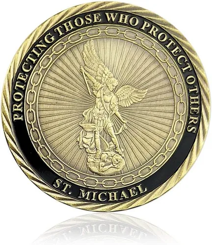 Vista 3 de Moneda de desafío militar del FBI de los Estados Unidos Colección de monedas de San