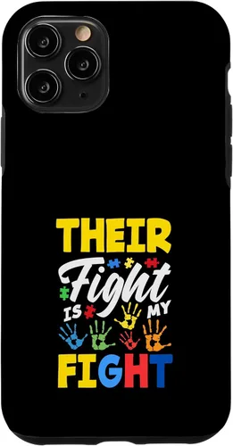Vista 29 de Their Fight is My Fight Autism Awareness Case for iPhone 17