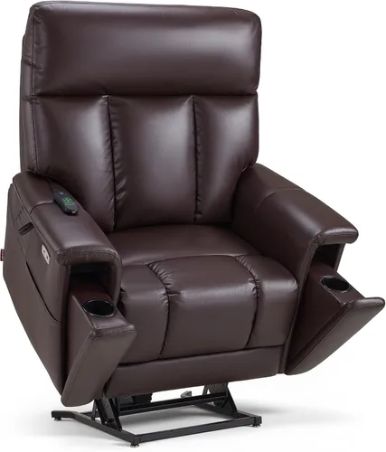 Vista 12 de MCombo 500lbs silla de elevación resistente para ancianos, 28 "asiento Negro